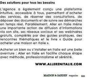 Maisons & Jardins France — Janvier–Février 2026