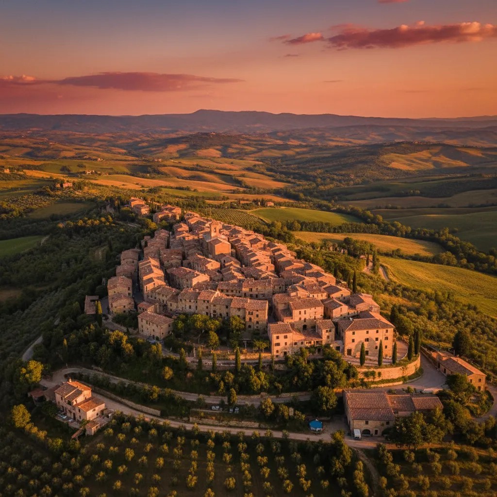 Immobilier en Italie - Village italien pittoresque