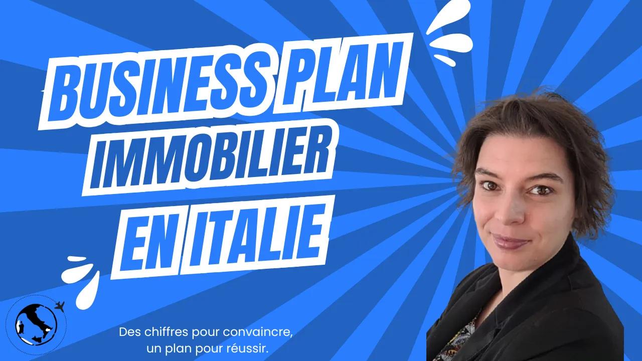Business plan immobilier en Italie