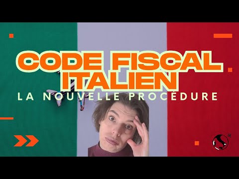 La nouvelle procédure pour demander le code fiscal italien