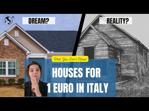 1 euro houses in Italy