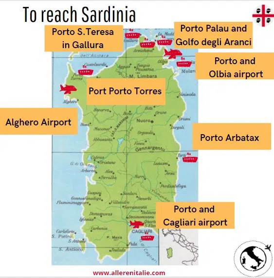 reach Sardinia