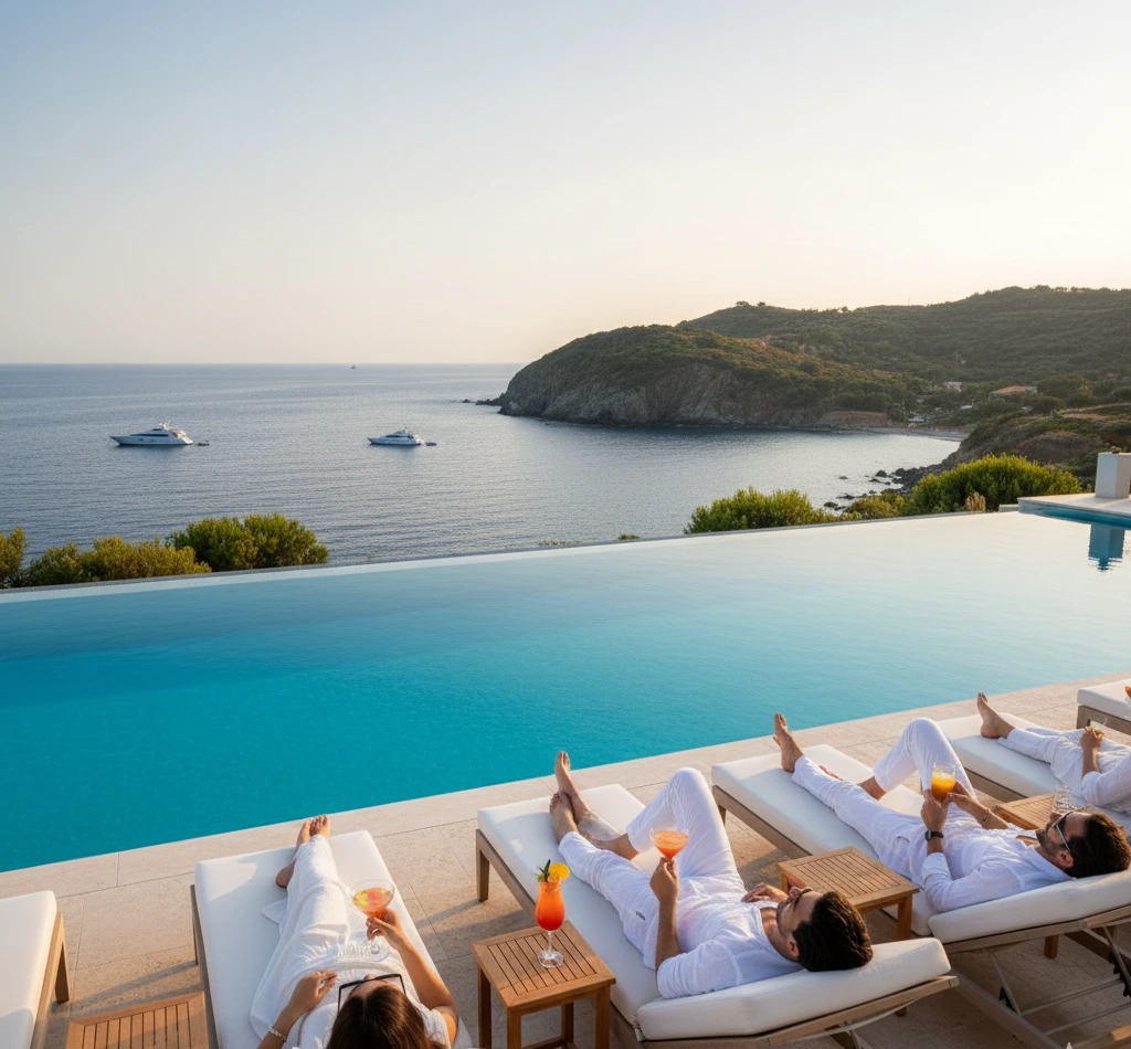 immobilier de luxe en bord de mer en italie