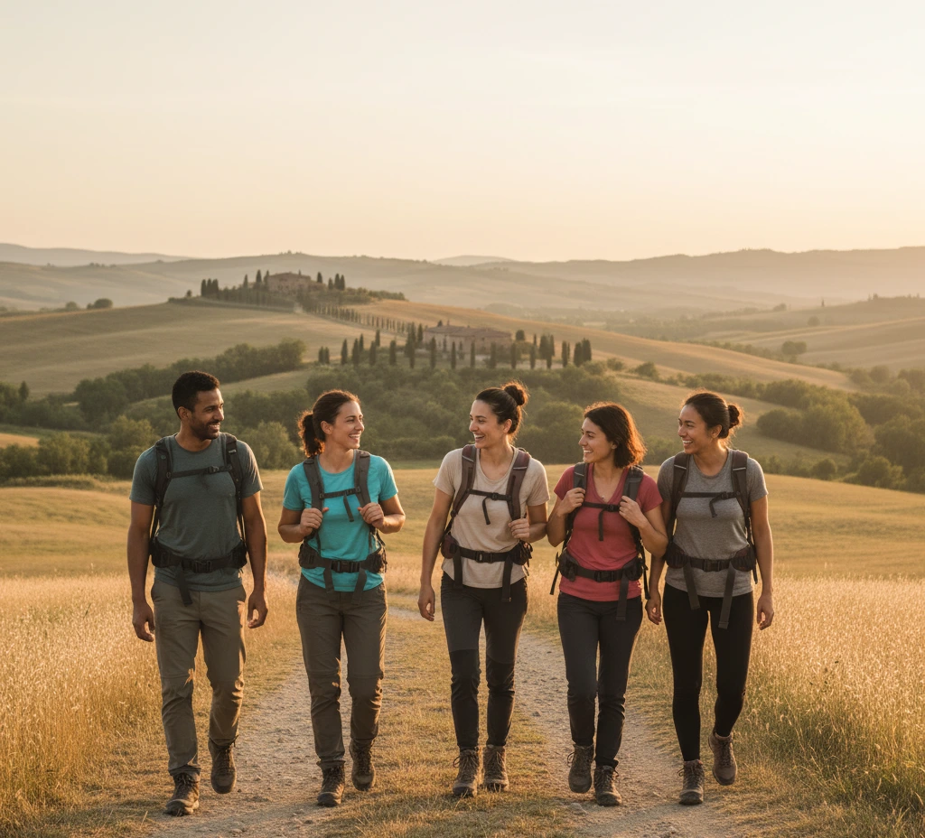 français et francophones en toscane