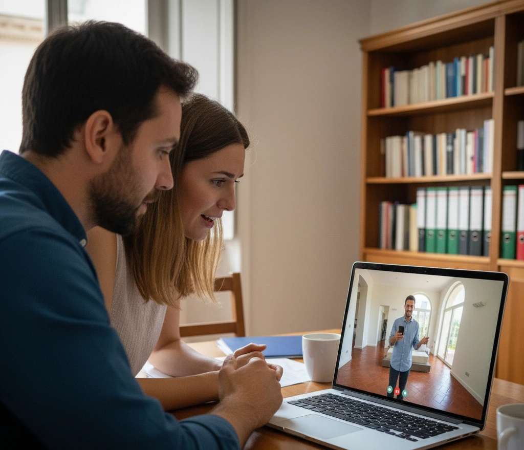 visite maison en italie en visio