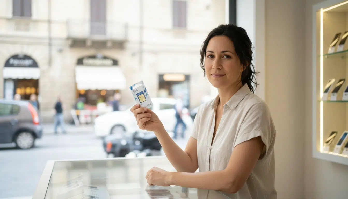 carte SIM italienne pour téléphoner en Italie - TIM, Vodafone, WindTre